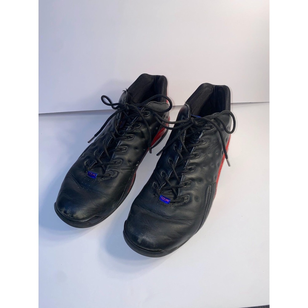 Reebok Allen Iverson Answer 3 Basketball Shoes Men's 11.5 Black Red PYE 4-101521